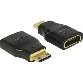 DeLOCK HDMI mini verloopstekker - HDMI A female naar HDMI C mini female