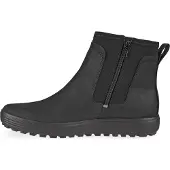 Ecco 450463 SOFT Enkellaarzen | Maat 37 Dames Zwart