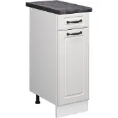 Vicco R-Line Keukenonderkast – 30 cm, WB Antraciet Wit Landhuis