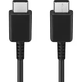 Samsung datakabel USB-C to USB-C - zwart
