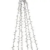 Konstsmide Verlichtingset 240cm - 6x 110 led - 2100K frosted voor kerstboom