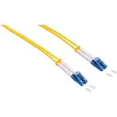 Logilink FP0LC03 Glasvezel Optische vezel Aansluitkabel 3.00 m Geel 9/125 µ Singlemode OS2
