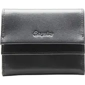 Esquire portemonnee New Silk Wallet Black zwart
