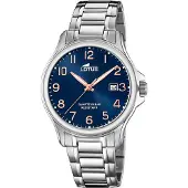 Lotus Heren Zilveren Horloge 18645/2 (Ø 40 mm)