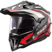 LS2 LS2MX701ExplorerCFrontierIIRood06AdventureMotorhelm Maat M