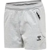 Hummel Sportbroek 'Move Grid' lichtgrijs / zwart