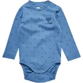 Hummel Body l/ä - HmlBeesy - Coronet Blue - - 1 Jahr (80) - Body L/Ä