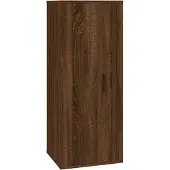 Syfax Tv-wandmeubel 40x34,5x100 cm bruin eikenkleur