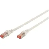 Digitus DK-1644-100/WH netwerkkabel Wit 10 m Cat6 S/FTP (S-STP)