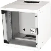 Equip EWM-06-3030-G, wandbehuizing 10 inch, 300x300mm, glazen deur, 6U