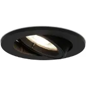 HOFTRONIC™ Dimbare LED inbouwspot Oslo 5 Watt zwart kantelbaar 4000K