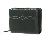 Chiemsee Leren Portemonnee Leather Wallet Black Zwart