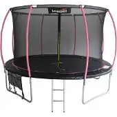 Wisam Trampoline LEAN Sport Max, 16 voet, zwart-roze