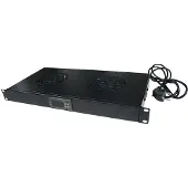 Logilink 19-inch ventilatiepaneel, 2 HE, met 4 ventilatoren van 120 mm