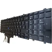 T-ProTek DUITSE - Toetsenbord zonder achtergrondverlichting, compatibel met artikelnummer: V147025BK1