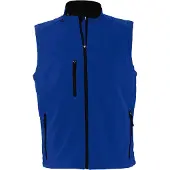 Sols Heren Rallye Soft Shell Bodywarmer Jacket (Koningsblauw)