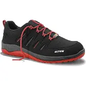ELTEN Maddox Black-red Low Esd S3 | Maat: 45
