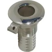 Goldenship Roestvrij Staal Slang Door De Romp Zilver 1/2´´