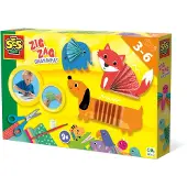 SES Creative 14026, Sada origami voor kinderen, vanaf 3 jaar, karton
