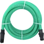 Syfax Zuigslang met PVC koppelingen 1,1'' 7 m PVC groen