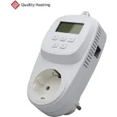Quality Heating Wifi stopcontact plug-in thermostaat met losse sensor QH-42 Google Home & Amazon Alexa Compatible