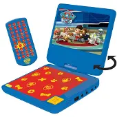 Lexibook Paw Patrol Draagbare DVD-speler 7" draaibaar scherm met USB-poort en oordopjes