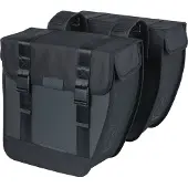 Basil Tour Waterproof XL Double Bag 35L Black