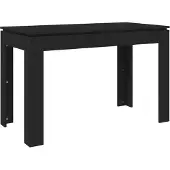 Syfax Eettafel 120x60x76 cm bewerkt hout zwart