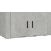 vidaXL Tv-wandmeubel 80x34,5x40 cm betongrijs
