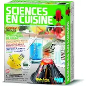 4M Wetenschappelijke experimentenkit - - Wetenschap in de keuken - 6 experimenten - Binnen - Zwart