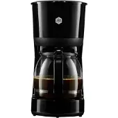 OBH Nordica 2296 koffiezetapparaat Semi-automatisch druppelaar 1,5 L, Filterkoffiezetapparaat, Zwart
