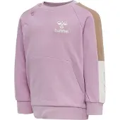 Hummel Sportief sweatshirt 'Anju' beige / mauve / wit