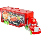 Mattel Disney Pixar Cars Disney en Pixar Cars Glow Raceauto's, Transformerende Mack, Speelset