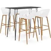 Prolenta Maison Exclusive - 5-delige barset in zwart en wit