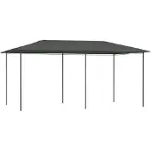 The Living Store De Living Store paviljoen, afmetingen 3x6x2,6 meter, antracietkleurig, gewicht 160 g/m²