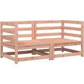 vidaXL Tuinhoekbanken 2 st 70x70x67 cm massief douglashout