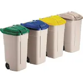 Rubbermaid deksel voor een afvalcontainer van 100 liter - blauw