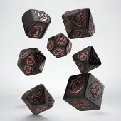 Q-workshop Dragons Modern: Obsidian Dice 7 Packs Bruin Kinderen