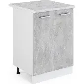 Vicco R-Line Keukenonderkast – 60 cm, WB Marmer Beton