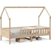 Prolenta Maison Exclusive - Kinderbed, 90x200 cm, massief grenenhout