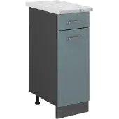 Vicco R-Line Keukenonderkast – 30 cm WB Marmer Blauw-grijs