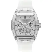 GUESS Analoog horloge 'Phoenix' wit