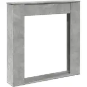Syfax Haardombouw 100x20x100 cm bewerkt hout betongrijs