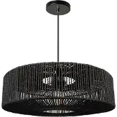 Toolight App1484-1C Plafonnière Zwart 40X40X12,5Cm