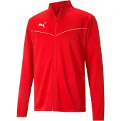 Puma Sportjas 'TeamRise' rood / wit