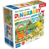 Granna Maxi Puzzle dinozaury - Maxi-puzzel dinosaurussen