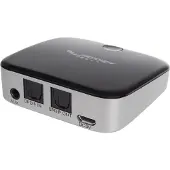 Audiocore AC830 adapter (Jack - Micro USB kolor czarno-srebrny) (Zender en ontvanger), Bluetooth audio-adapters, Wit