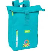 Benetton Casual Rugtas Benetton Summer Blauw