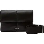 s.Oliver schoudertas Crossbody Bag Grey / Black zwart