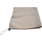 Mendler Beschermhoes voor 3m Parla parasol, hoes met koord ~ crème